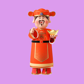 3D动画财神
