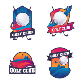 高尔夫球徽章