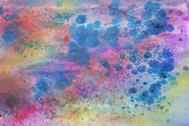 炫彩水彩墨韵纹理