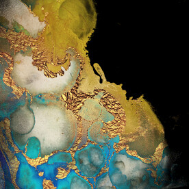 水彩高贵奢华流金纹理背景