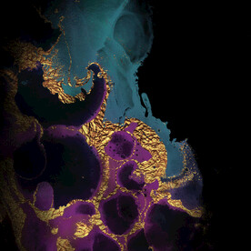 水彩高贵奢华流金纹理背景