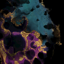 水彩高贵奢华流金纹理背景