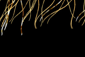 金色节日纸屑彩带图片 