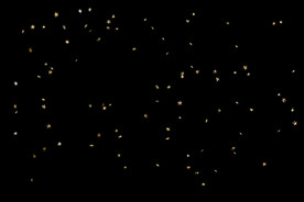 金色节日纸屑图片