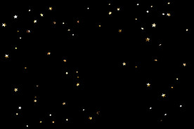 金色节日纸屑图片