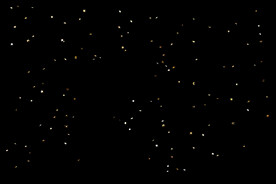 金色节日纸屑图片