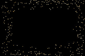 金色节日纸屑图片