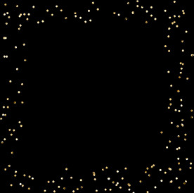 金色节日纸屑图片