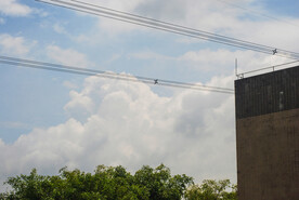 厂房与天空白云CCD