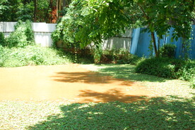 农村山塘水池鱼塘围蔽