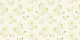 小清新花朵图案