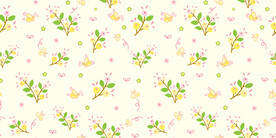 小清新花朵图案