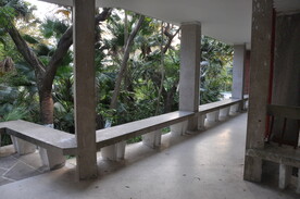 公园山路休息区凉亭