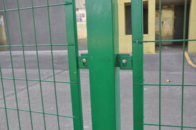 隔离栏连接处细节