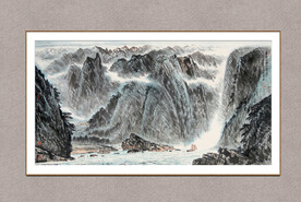 万里风烟入画图