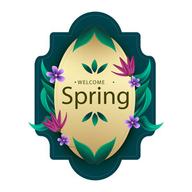 春天标签