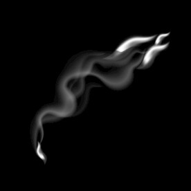 白色烟雾缭绕免抠素材