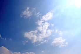 蓝天白云