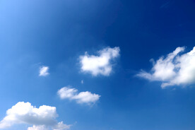 蓝天白云