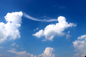 蓝天白云