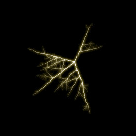 闪电闪光雷电叠加背景素材