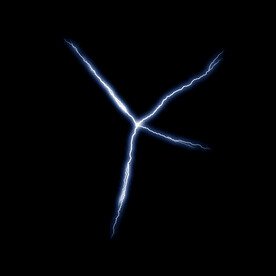 闪电闪光雷电叠加背景素材