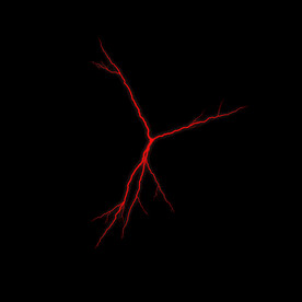 闪电闪光雷电叠加背景素材