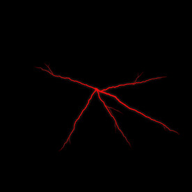 闪电闪光雷电叠加背景素材