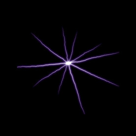 闪电闪光雷电叠加背景素材