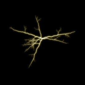 闪电闪光雷电叠加背景素材