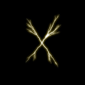 闪电闪光雷电叠加背景素材