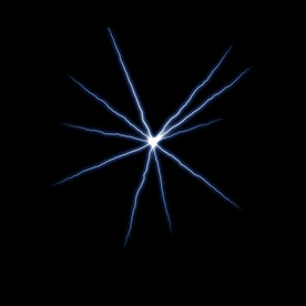 闪电闪光雷电叠加背景素材