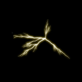 闪电闪光雷电叠加背景素材