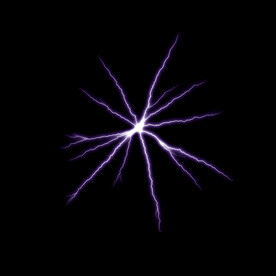 闪电闪光雷电叠加背景素材