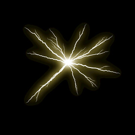 闪电闪光雷电叠加背景素材