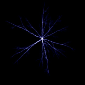 闪电闪光雷电叠加背景素材