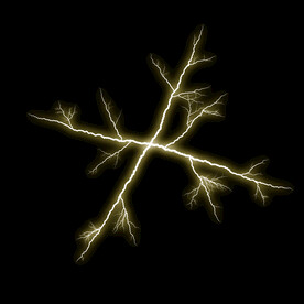 闪电闪光雷电叠加背景素材