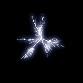 闪电闪光雷电叠加背景素材