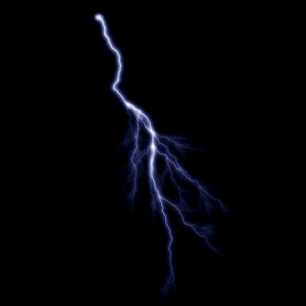 线状惊雷闪电