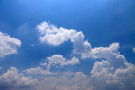 蓝天白云