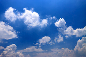蓝天白云