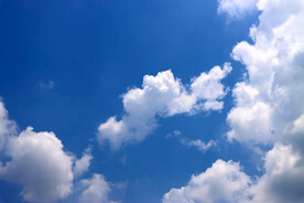 蓝天白云