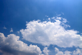 蓝天白云