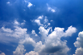 蓝天白云