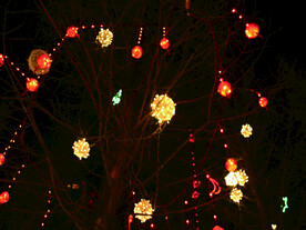 过年  灯花  年味 