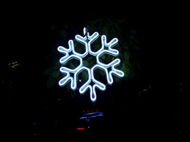 过年 灯花 雪花