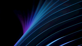 蓝色科技抽象发光线条背景