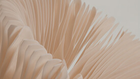 白色3d规则波浪抽象科技纹理