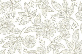 花草底纹