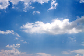 蓝天白云